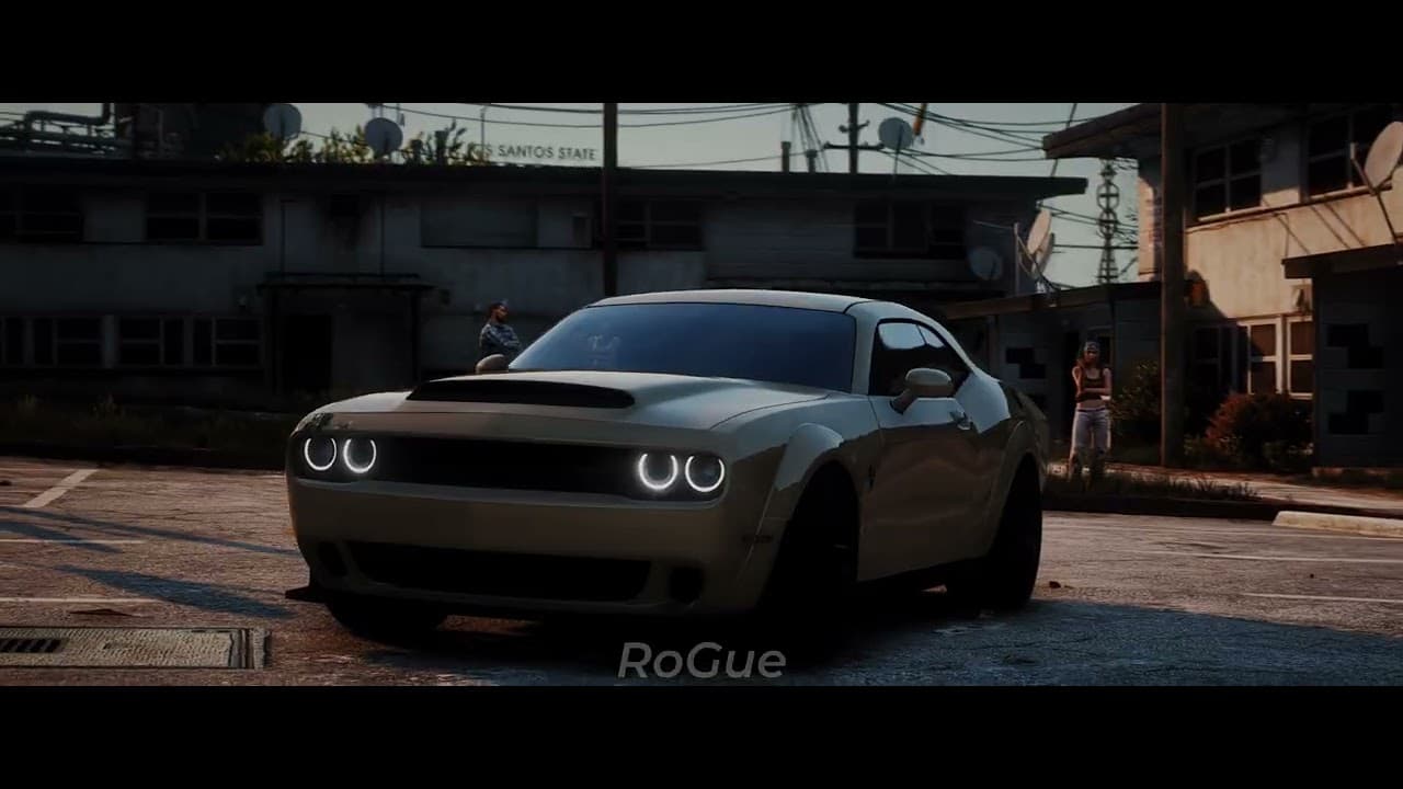 FiveM (GTA5) DODGE CHALLENGER CINEMATIC
